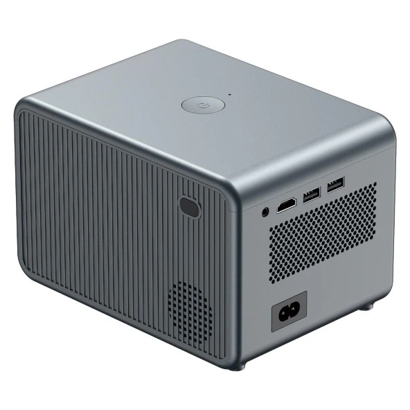 Everest Gri- Siyah 1080P 9800 Lümens Tripodlu Android 9.0 4K Destekli Full HD Projeksiyon Cihaz - 6