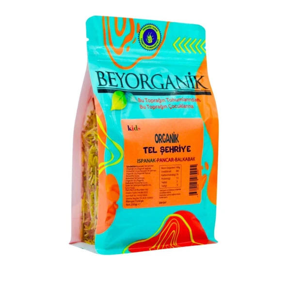 BEYORGANİK ORGANİK TEL ŞEHR.PANC.ISP. 200 GR