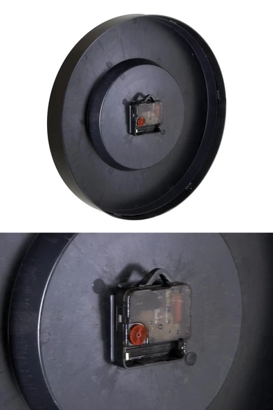 GOLD KASA SİYAH RAKAM DUVAR SAATİ 34 CM - 5