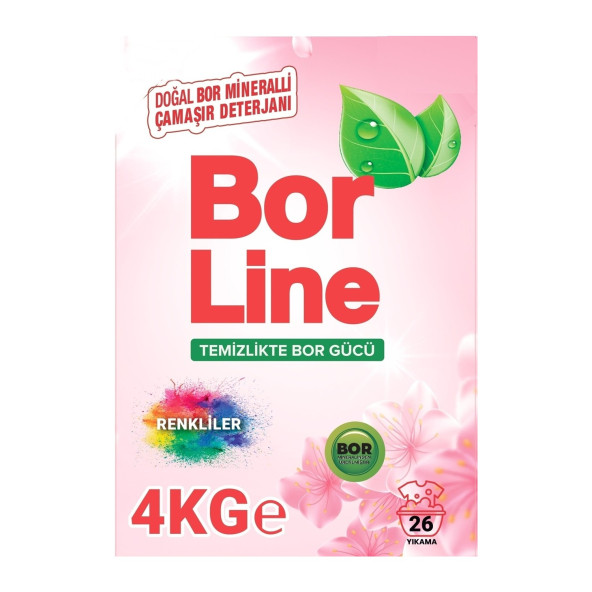 Borline Matik Renkliler İçin 4 kg Toz Deterjan