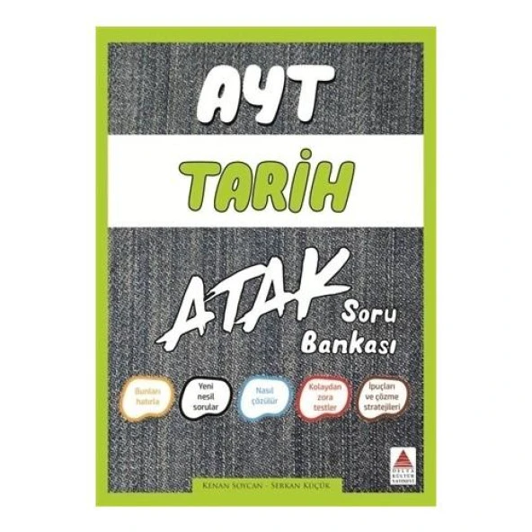 DELTA KÜLTÜR AYT TARİH ATAK SORU BANKASI