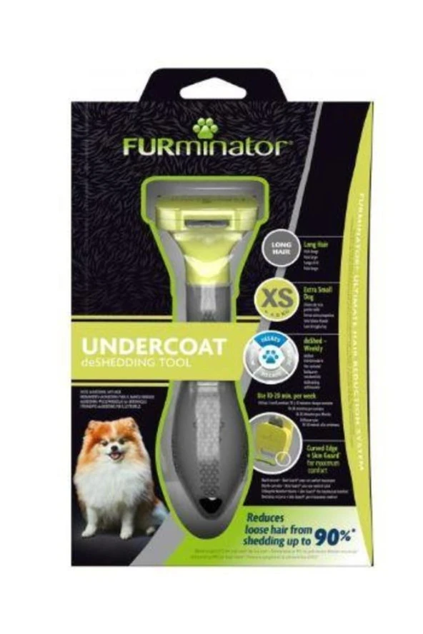 Furminator Long Hair Uzun Tüylü XS Küçük Irk Köpek Tarağı