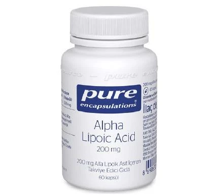 Pure Encapsulations Alpha Lipoic Acid 200 mg 60 Kapsül - 1