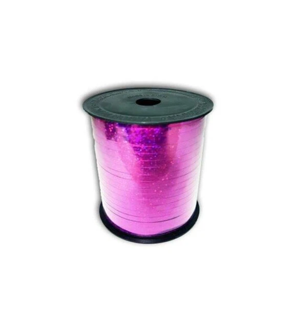 Vagon Rabant (Rafya) 5 MM x 200 Metre Hologram Pembe Rafya