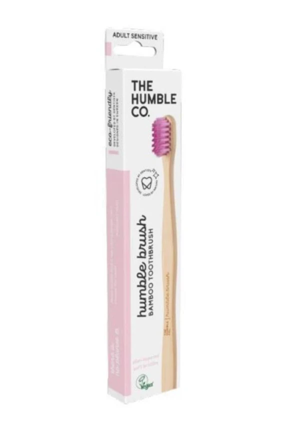 Humble Brush Yetişkin Ultra Yumuşak Bambu  Diş Fırçası Lila