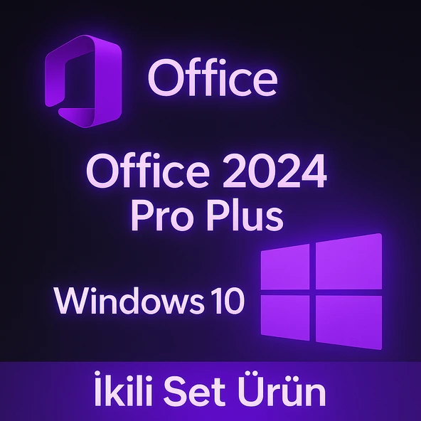WİNDOWS 10 PRO + OFFİCE 2024 PRO PLUS LİSANS ANAHTARI - 2