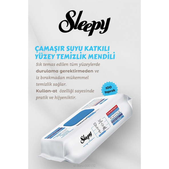 Sleepy Çamaşır Suyu Katkılı Yüzey Havlusu 6'lı - 2
