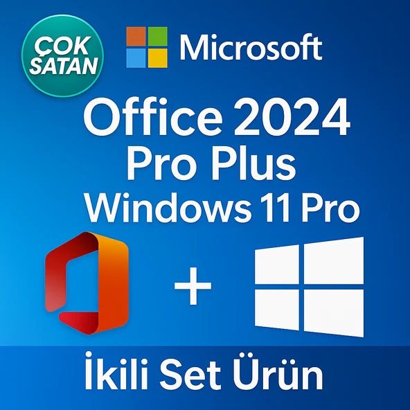 Microsoft Windows 11 Pro + Office 2024 Pro Plus