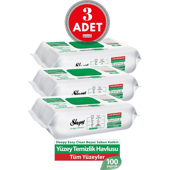 Sleepy Islak Mendil  3 ADET - 3