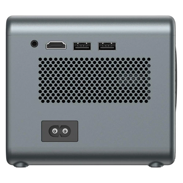 Everest PJ06 Gri- Siyah 1080P 9800 Lümens Tripodlu Android 9.0 4K Destekli Full HD Projeksiyon Cihaz - 2