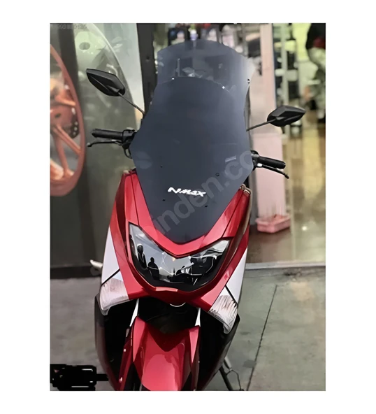 Yamaha Nmax 125 ,155 Ön Siperlik Camı ,72 cm Uzun Tur Camı Füme 2015-2020_Supermoto