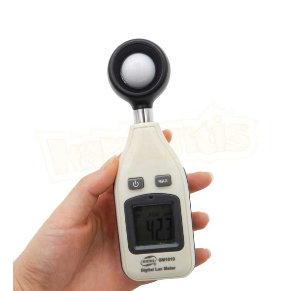BENETECH GM1010 Dijital Işık Ölçer Lüksmetre - Resim 6