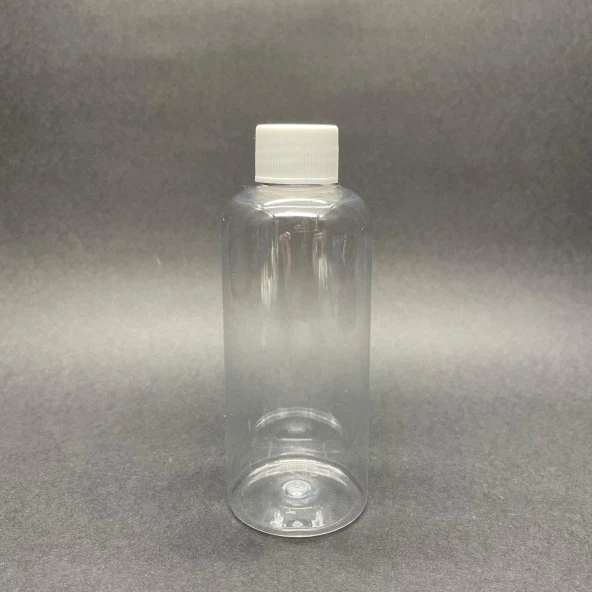 200 cc Pet Şişe - Beyaz Kapaklı- 200ml Kapaklı Pet Şişe x 10 Adet