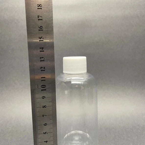 200 cc Pet Şişe - Beyaz Kapaklı- 200ml Kapaklı Pet Şişe x 10 Adet - Resim 2