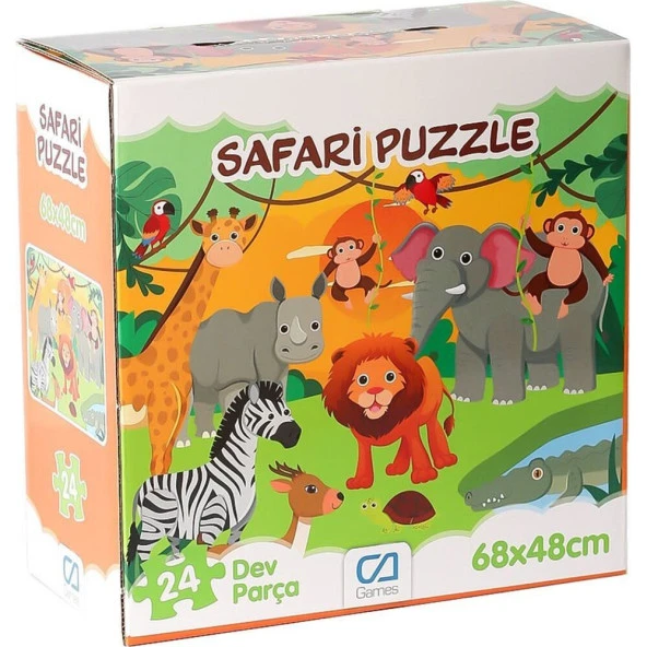 Games Safari Puzzle 24 Parça