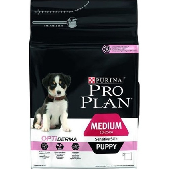 Pro Plan Medium Puppy Somonlu  Orta Irk Yavru Köpek Maması 3Kg