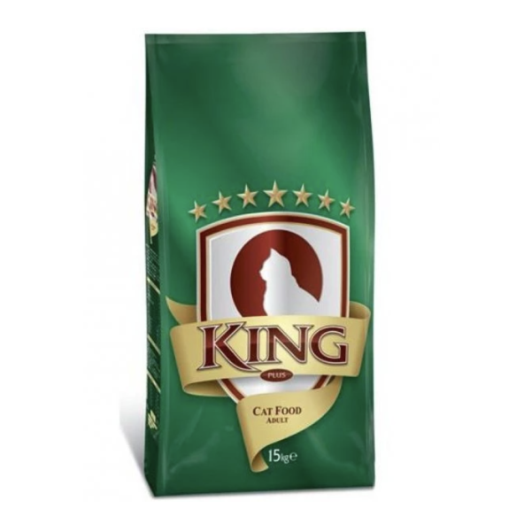 King Adult Cat Balıklı Kedi Maması 15 Kg