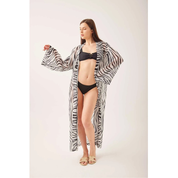 ZEBRA DESENLİ PAREO - 2
