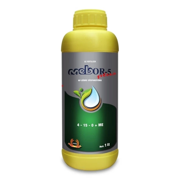Mebor 5 Plus (1 Litre), Azot, Fosfor, Bor, Çinko Gübresi