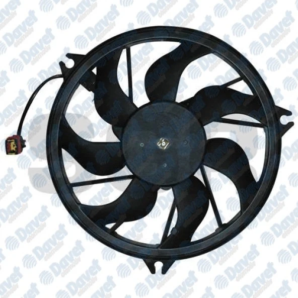 RADYATOR KLIMA FAN MOTORU 206 98-04 KLIMALI 1253C9   ####