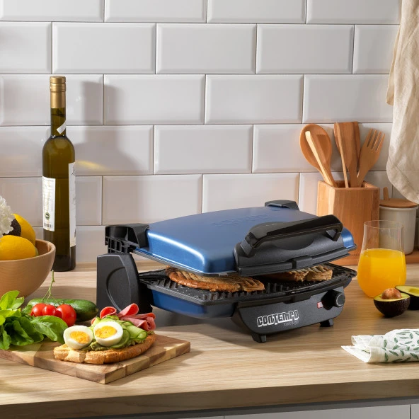 Schafer Contempo Tost Makinesi-Mavi - 2