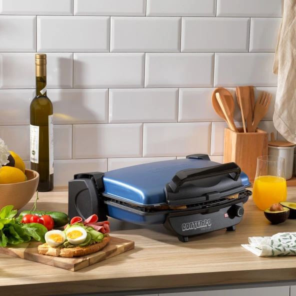 Schafer Contempo Tost Makinesi-Mavi - 3