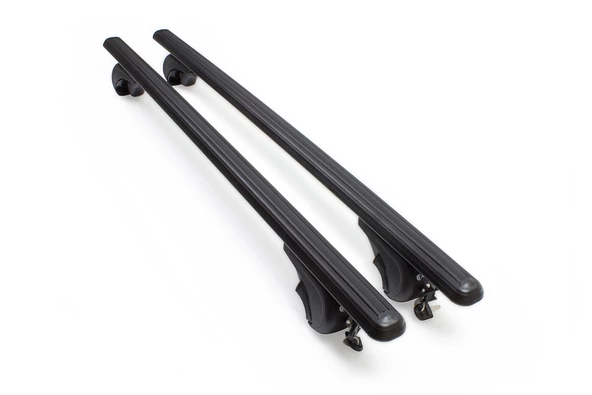 Fiat Doblo Siyah Ara Atkı 2 Parça Bold Bar 110-132cm Metal Kilit 2010-2021 Arası ürün görseli 1