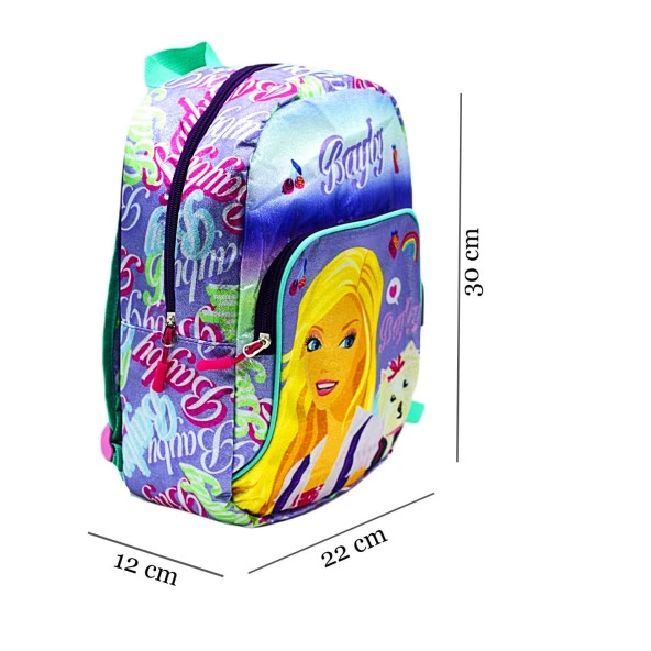 Sentor 2 Bölmeli Anaokulu Sırt Çantası Girls Mor - Resim 2