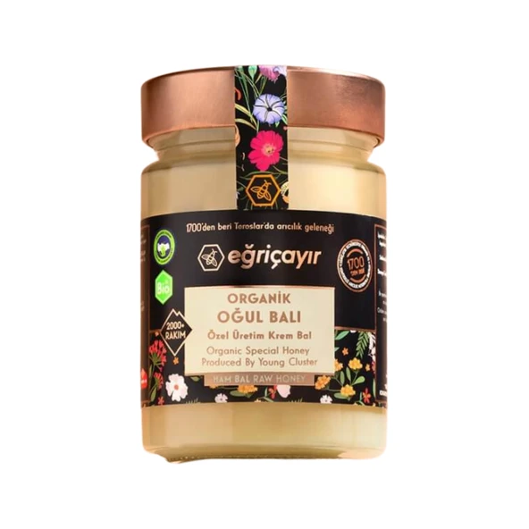 Eğriçayır Organik Özel Üretim Oğul Balı 450 gr