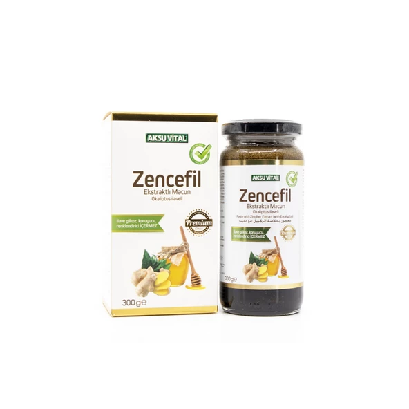 Aksu Vİtal Zencefil Ekstratlı Macun 300 gr