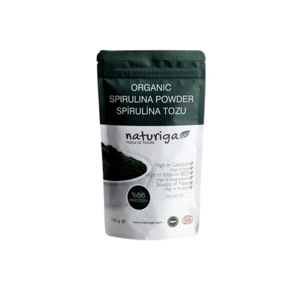 Naturiga Organik Spirulina Tozu 100 gr