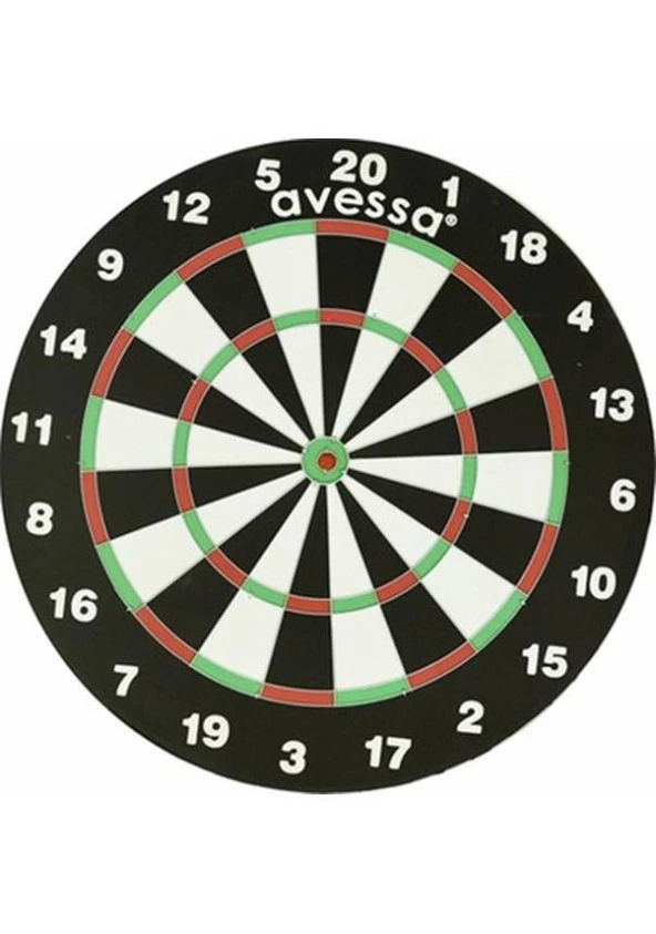 Avessa Dart-10 Amatör Dart Tahtası 6 Oklu