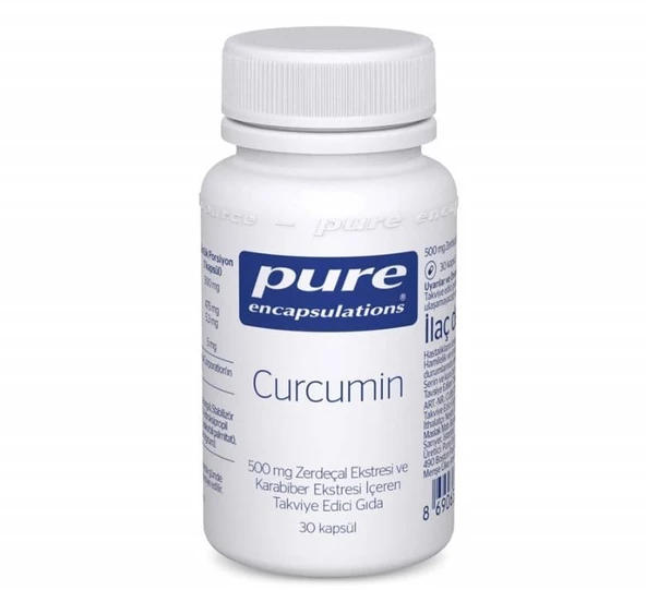 Pure Encapsulations Curcumin 500 mg 30 Kapsül