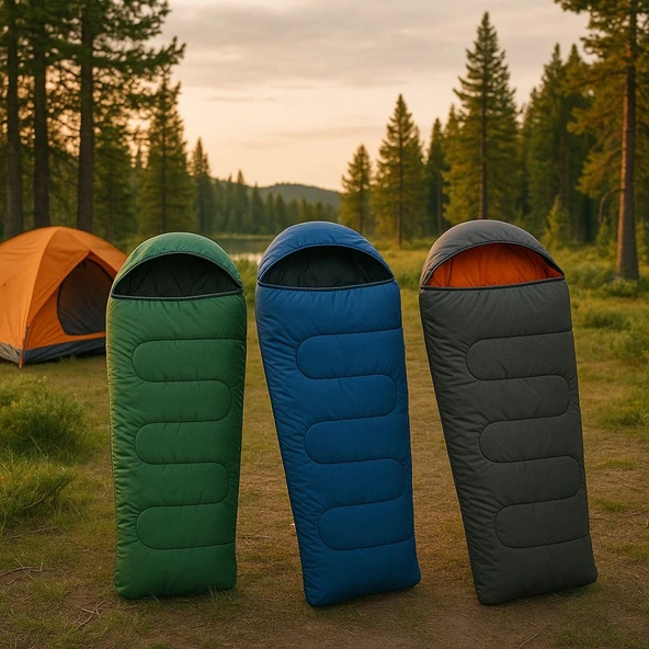 YekOutdoor 0°C Uyku Tulumu Karışık Renk - 5