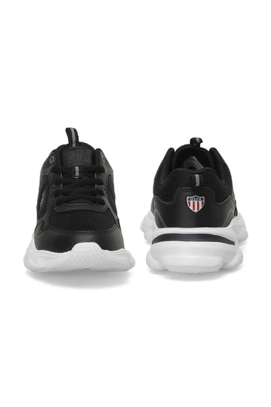 U.S Polo Assn. BOB WMN 4FX 101503743 Kadın Yürüyüş ve KOşu AYakkabısı Siyah Beyaz 36-40 - Resim 6