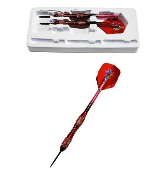 Avessa Ok-300 Profesyonel Çelik 21Gr Dart Oku Kırmızı 3lü