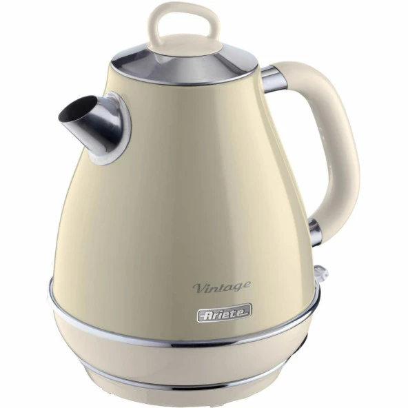 Ariete 2869/03 Vintage 1.7 Litre 2000 W Kettle - Bej