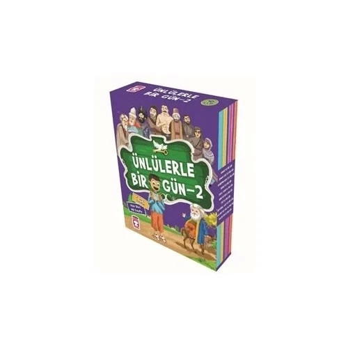 Ünlülerle Bir Gün -2- 10 Kitap Set Timaş
