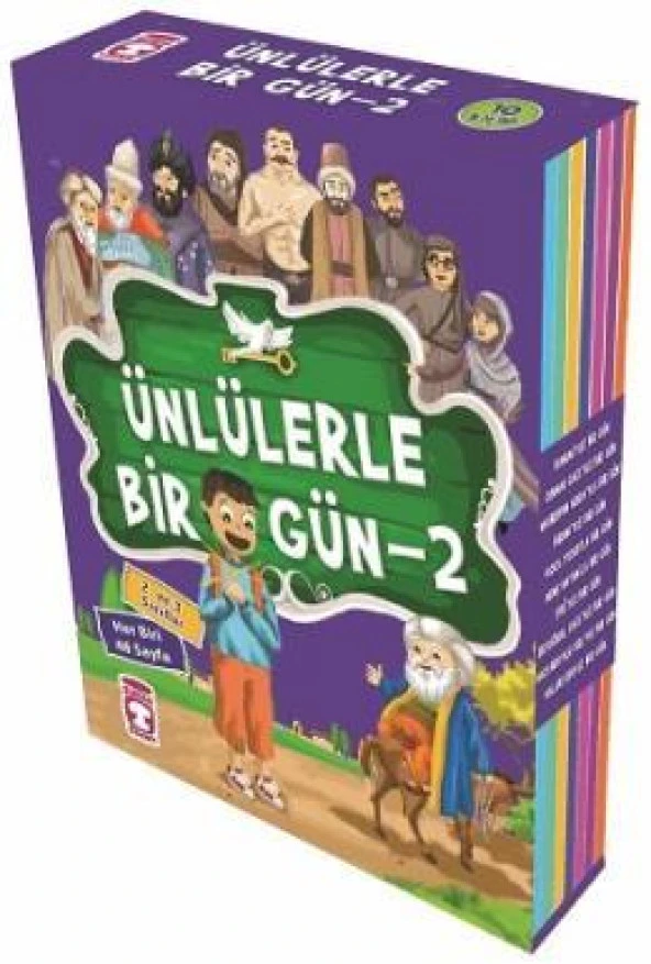 Ünlülerle Bir Gün -2- 10 Kitap Set Timaş