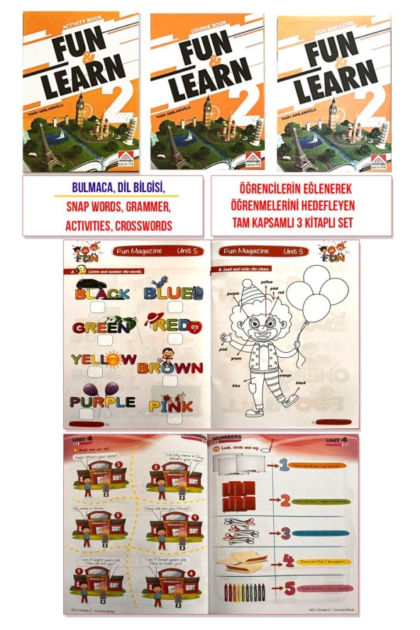 2.Sınıf Tam Kapsamlı Tatilde Tekrar ve Okuma Seti - 3