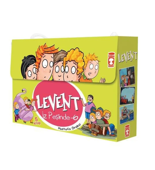 LEVENT İZ PEŞİNDE 6.SET 5 KİTAP  TİMAŞ