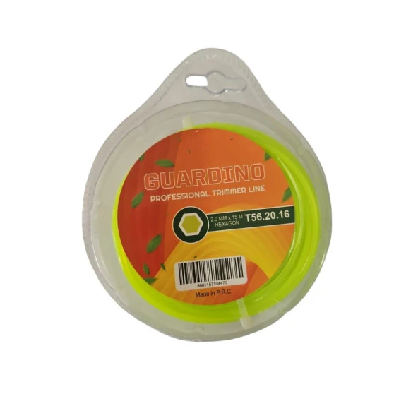Guardino Kenar Kesme Misina Altı Köşe 2mm 15m Yeşil ürün görseli