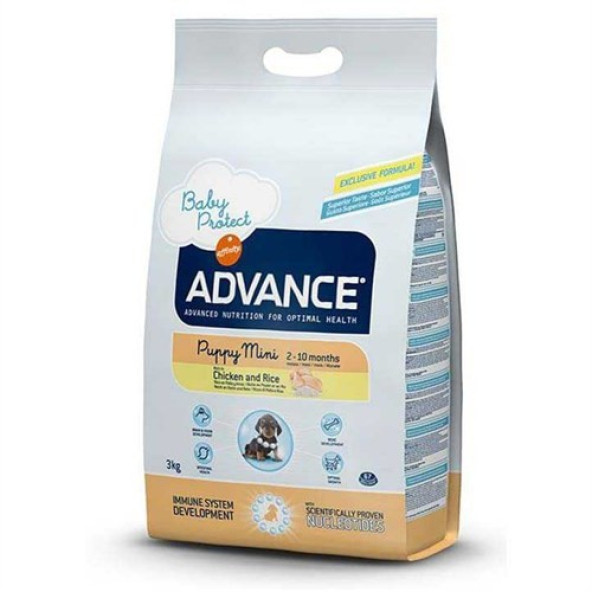 Advance Puppy Mini Küçük Irk Yavru Köpek Maması 3 Kg