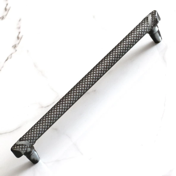 Dekor 160 mm Eskitme Antik Gümüş Metal 16 cm Mobilya Mutfak Çekmece Dolap Kulpu Kulbu Kulpları - 3