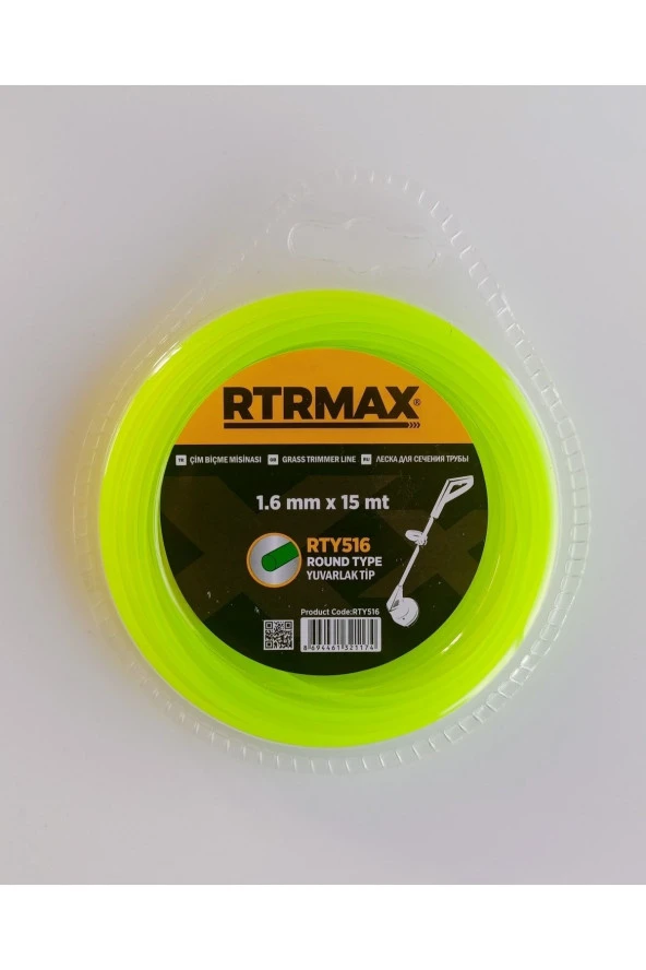 RTRMAX TIRPAN MİSİNASI 1,6MMX15 MT RTY516