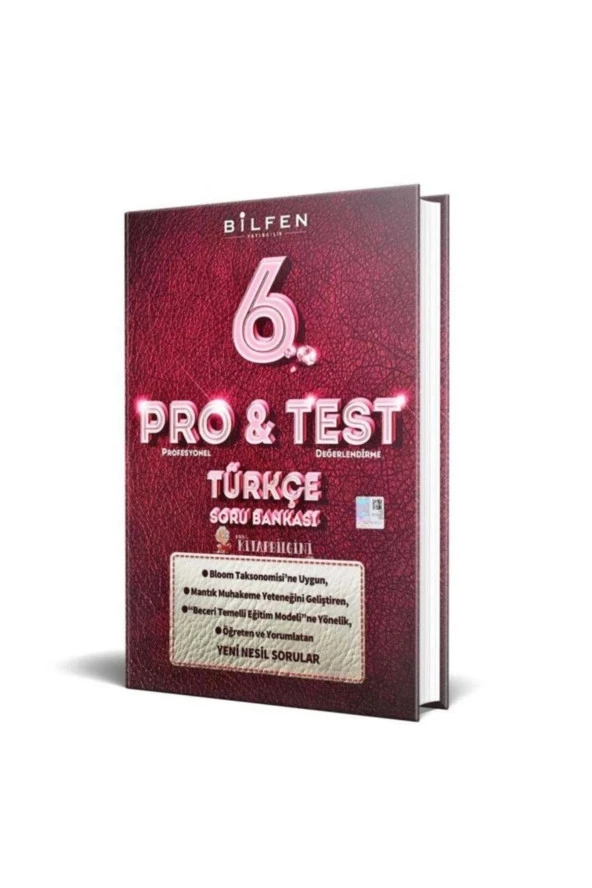 Bilfen Yayınları 6. Sınıf Türkçe Pro & Test Soru Bankası