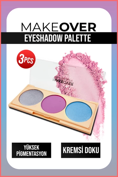 Makeover Eyeshadow Palette 3pcs No07