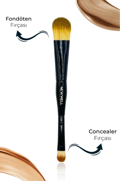 Çok Amaçlı Concealer ve Fondöten Fırçası