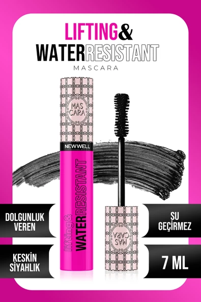 New Well Lifting Water Resistant Mascara