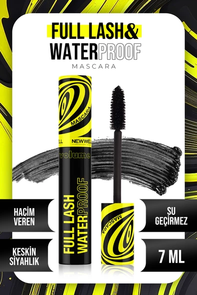 New Well Full Lash Volume Waterproof Mascara